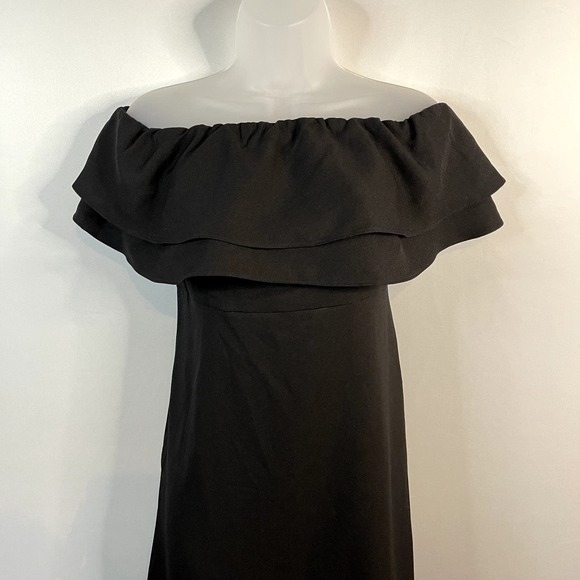 Banana Republic off the shoulder little black dress lbd | Midi Dress | Size 8 - Picture 2 of 7